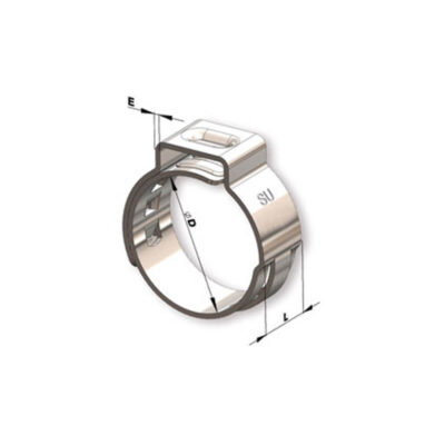 Abraçadeira Radial Inox